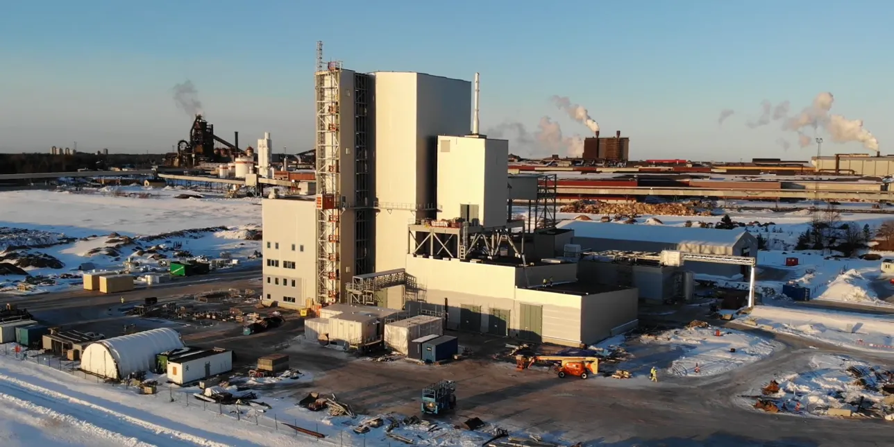 bild på Hybrits fabrik