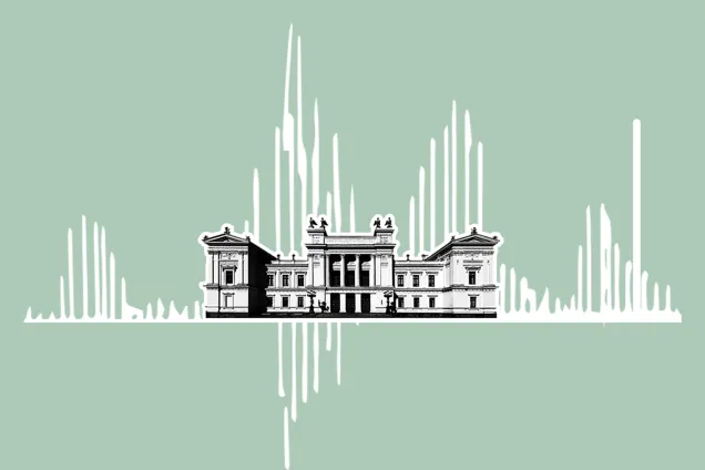 Lund University International Podcast. Logo.