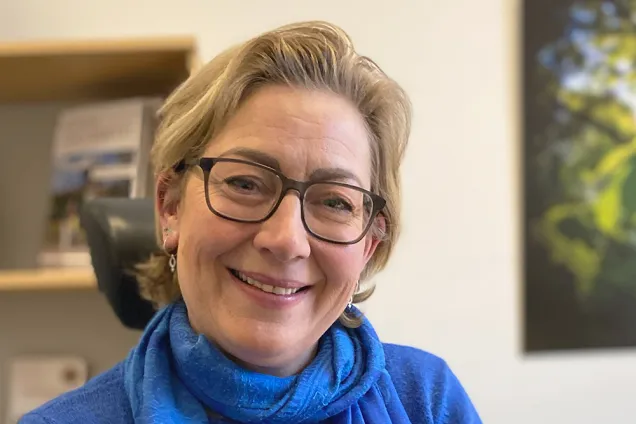 Anna Selfvén, studievägledare. Foto.