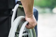 bild på rullstol